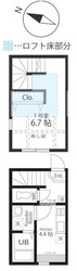 ハーミットクラブハウス富士見町Ｂ号棟（仮）の物件間取画像